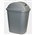 Cleanlink 12069 Dust Bin with Lid 24 Ltr Grey