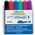 Artline 579 Whiteboard Marker Chisel Assorted Wallet 6