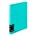 ColourHide Display Book 2002832J Refillable 20 Pocket A4 Aqua
