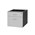 Aspire Fixed Pedestal 1 Drawer  1 File Drawer 476W x 470D x 450H mm White Ironstone