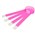 Rexel Wrist Bands 9861009 Tyvek Fluoro Pink  Pkt10