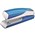 Leitz 0402990 Wow Half Strip Stapler Blue