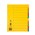 Marbig 37190F Dividers 10 Tab Manilla Extra Wide