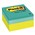 Post It 2054PP Cube Notes 76 x 76mm Green Wave