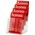 Esselte 42869 Brochure Holder A5 Four Tier Free Standing Clear