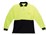TSCO HiVis 3813YNXL Two Tone Cool Breathe Polo Shirt Long Sleeve Extra Large Yellow