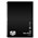 Spirax P595A PP Notebook A4 240 Page Side Open Black 5605900