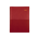 Diary Vanessa 345V15 A4 Week to a View PVC Red 2027