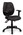 Sabina YS43B High Back Clerical Chair With Arms Black Fabric