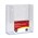 Deflecto 39611 Brochure Holder A5 Single Tier Wall Mount Clear