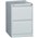 Filing Cabinet GFCA2  2 Drawer Silver Grey