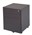 Pedestal Metal Mobile 3 Drawers 1 x File  2 Box Drawers Black Ripple