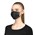 Black Disposable Face Mask 3 Ply Box 50