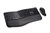 Kensington keyboard dual wireless ergo keyboard black K75406US