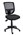 Lily Task Ergonomic High Back Typist Chair Mesh No Arms Black