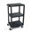 Tuffy QTWTT211 Utility Trolley with 3 Shelves
