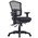 Express Fuse High Mesh Back Typist Chair with Arms Adj Back Heavy Duty Mechanism Black Fabric